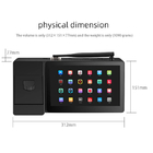 PiPO X3 All In One Pos Machine 8.9 Inch With 58mm Thermal Printer