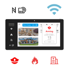 DC 12V IOT Control Panel , Android Poe Wall Mount Tablet For Smart Home Display