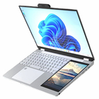 Fingerprint Student Laptop Computers With 15.6" IPS 7" Touch Screen Dual Screen OEM