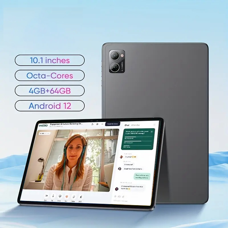 10'' IPS Android Tablet Without SIM Card 8GB 4GB RAM 6000Mah For School ...