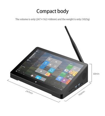10.1 Inch Capacitive Touch Screen POS Terminal All In One With Single Screen